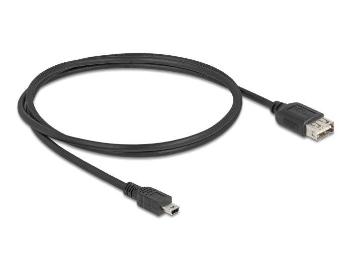 Delock 81524 Usb 2.0 Cable Usb Type Mini-B Male To Easy Usb Type-A Female