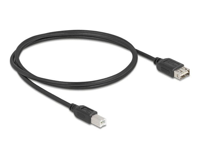 Delock 81530 Usb 2.0 Cable Usb Type-B Male To Easy Usb Type-A Female 1 M