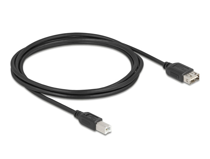 Delock 81531 Usb 2.0 Cable Usb Type-B Male To Easy Usb Type-A Female 2 M