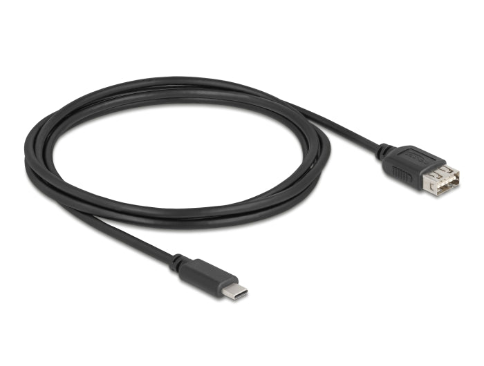 Delock 81537 Usb 2.0 Cable Usb Type-C™ Male To Easy Usb Type-A Female 2 M