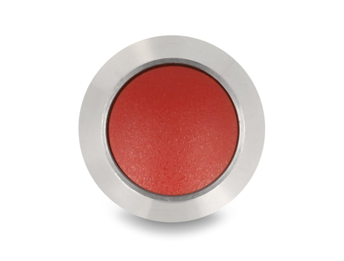 Delock 22033 Push Button For Installation 12 Mm 2 X Screw Terminal Red