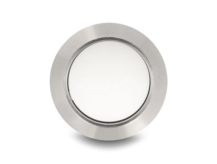 Delock 22035 Push Button For Installation 12 Mm 2 X Screw Terminal White