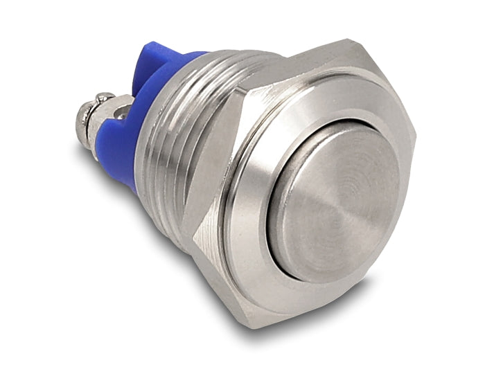 Delock 22038 Push Button For Installation 16 Mm 2 X Screw Terminal Actuator High