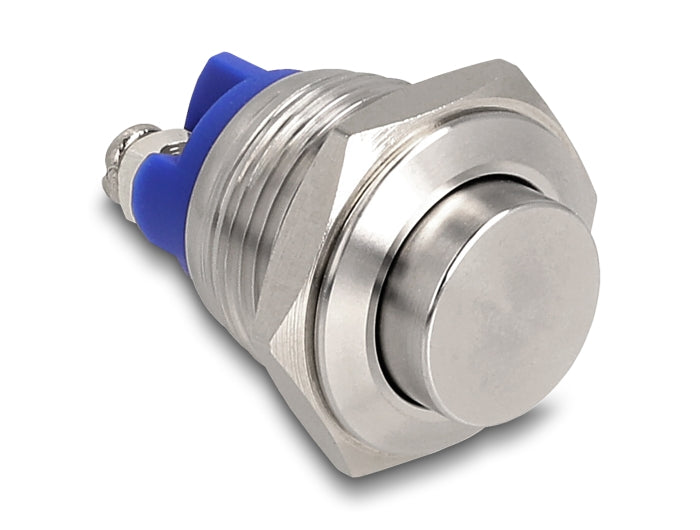 Delock 22039 Push Button For Installation 16 Mm 2 X Screw Terminal Actuator
