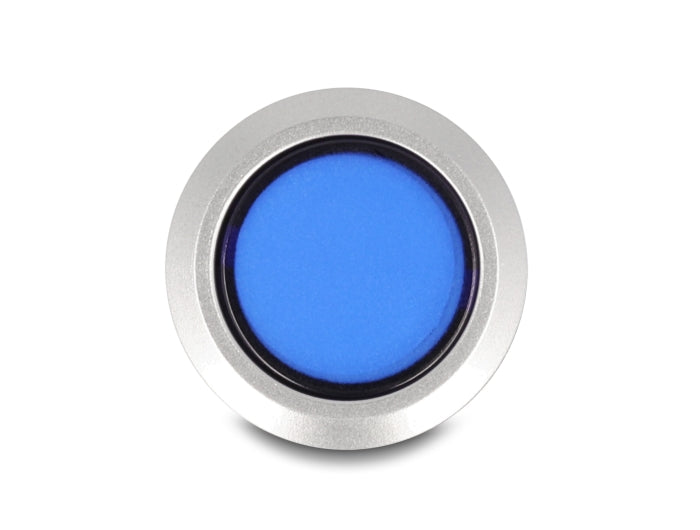 Delock 22049 Push Button Protruding For Installation 22 Mm 5 X Solder Connection