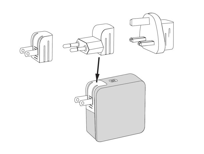 Delock 41473 Usb Gan Charger 3 X Usb Type-C™ Pd 3.1 And 1 X Usb Type-A W/ 145W
