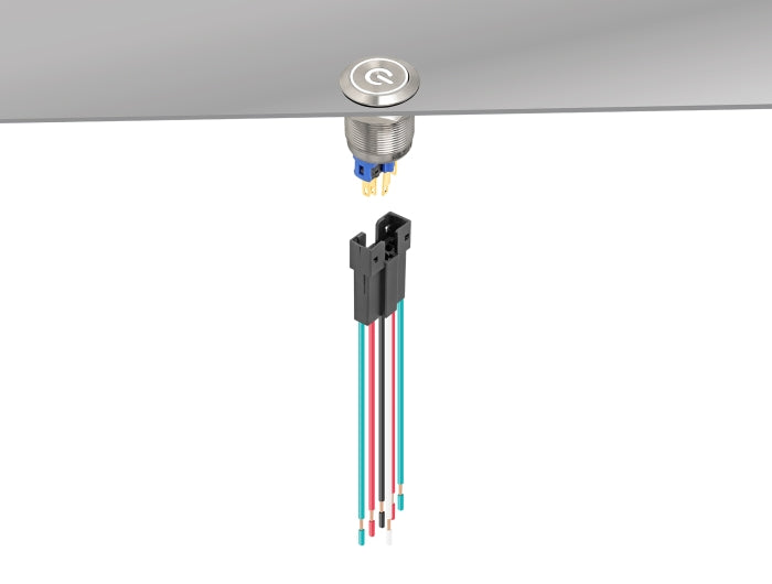 Delock 90791 Socket For 22 Mm 6 Pin Push Button Or Switch