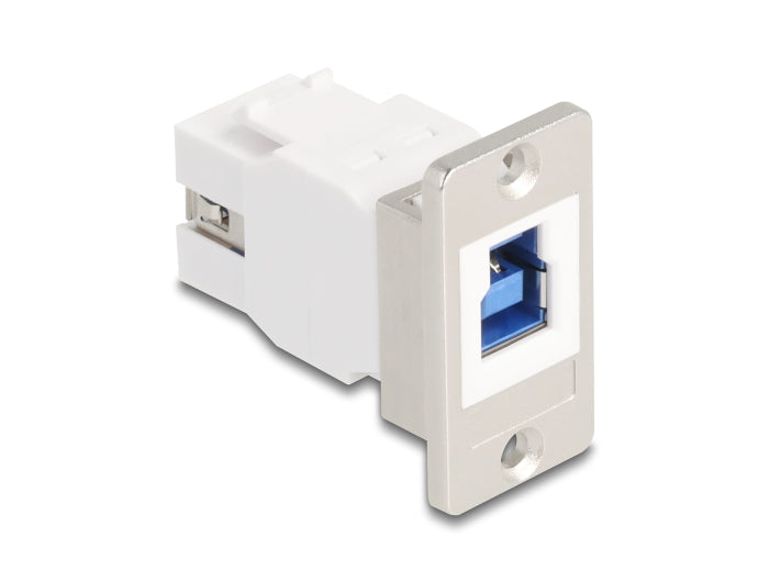 Delock 67337 Panel Mount Usb 5 Gbps Type-B Female To Usb Type-A Female Conical