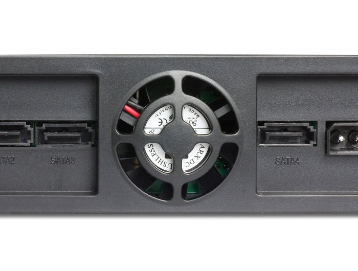 Delock 67338 Axial Fan 12 V Dc, 35 X 35 X 10 Mm Black