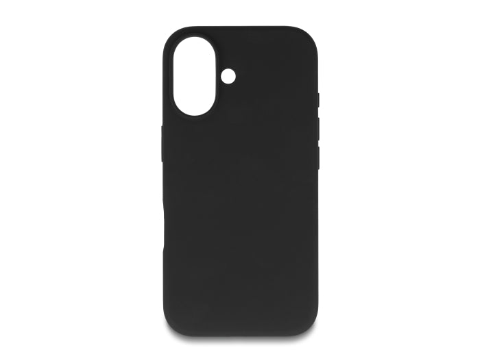 Delock 81272 Protective Case For Iphone 16 Made Of Soft-Touch Silicone Black