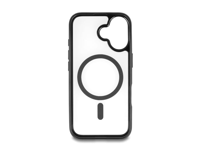 Delock 81266 Protective Case For Iphone 16 Compatible With Magsafe Clear-Black
