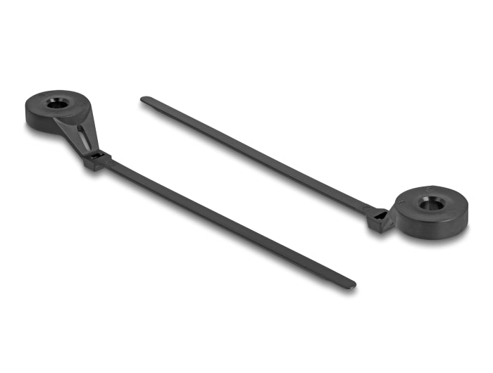 Delock 18915 Cable Tie With Fastening Eyelet L 180 X W 6 Mm Black 100 Pieces
