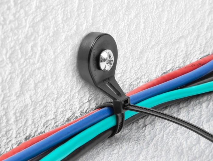 Delock 18915 Cable Tie With Fastening Eyelet L 180 X W 6 Mm Black 100 Pieces
