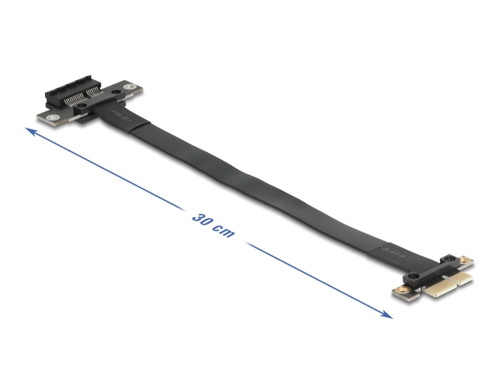 Delock 81297 Pci Express X1 Male To X1 Slot Extension 30 Cm Riser Card