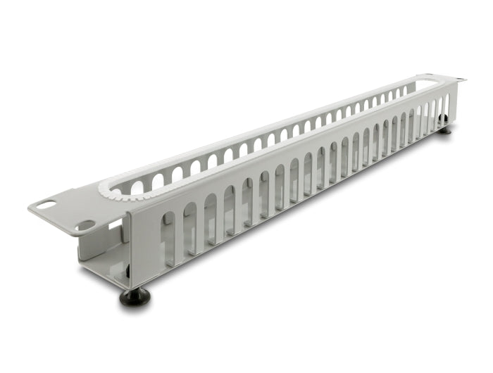 Delock 67278 19″ 1U Cable Management Routing Panel