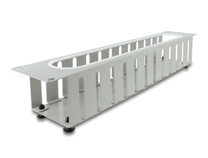 Delock 67280 19″ 2U Cable Management Routing Panel