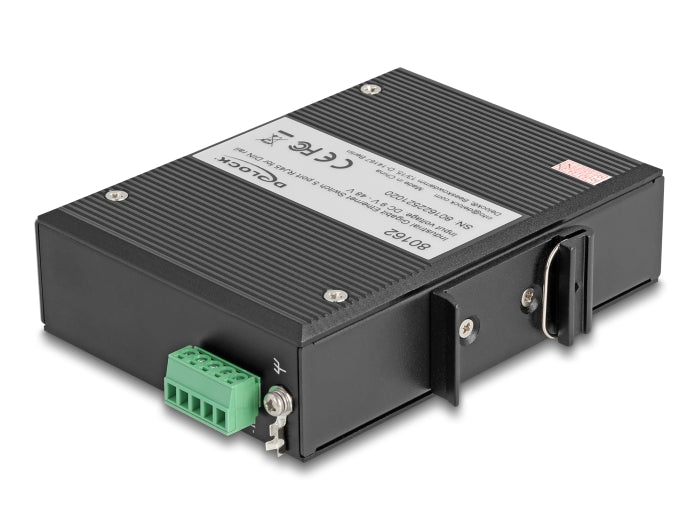 Delock 80162 Industrial Gigabit Ethernet Switch 5 Port Rj45 For Din Rail