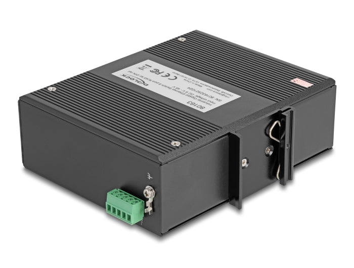 Delock 80163 Industrial Gigabit Ethernet Switch 8 Port Rj45 For Din Rail