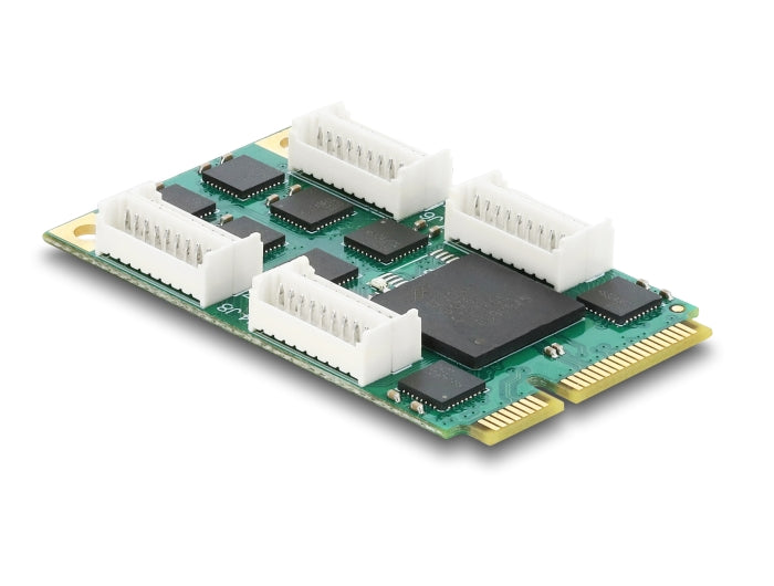 Delock 95283 Mini Pcie To 8X Rs-232 Db9 Serial Card