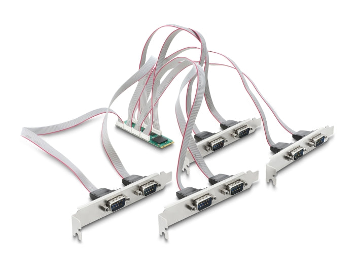 Delock 95282 M.2 To 8X Rs-232 Db9 Serial Card