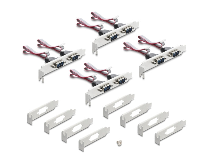 Delock 95282 M.2 To 8X Rs-232 Db9 Serial Card