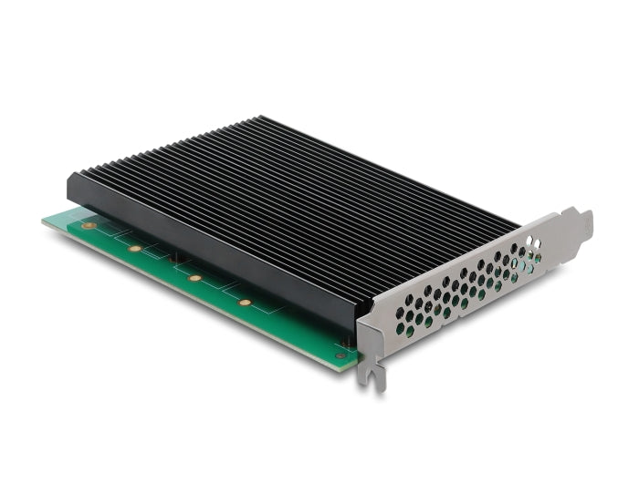 Delock 90709 Pci Express 5.0 X16 Card To 4 X Internal Nvme M.2 Key M