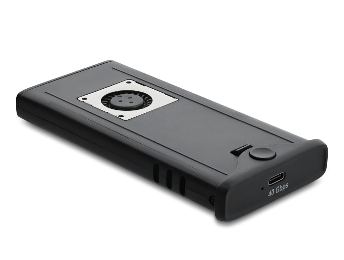 Delock 42034 Usb Type-C 40 Gbps Enclosure For 1 X M.2 Nvme Pcie Ssd With Fan