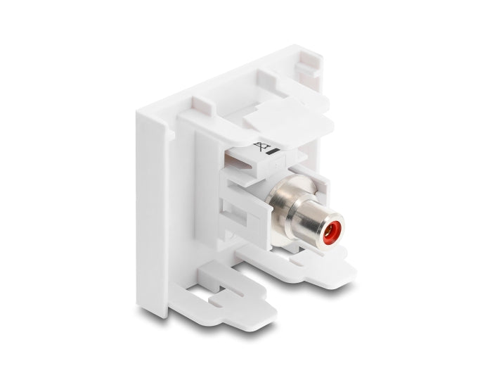 Delock 91815 Easy 45 Module Rca Female To Rca Female Red / White