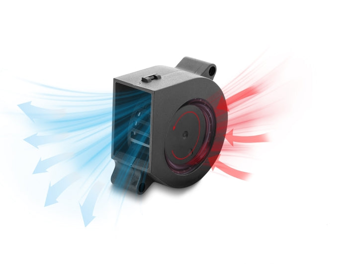 Delock 67489 Radial Fan / Blower Fan 12V Dc 40 X 40 X 20Mm, 3 Pin Fan Connector
