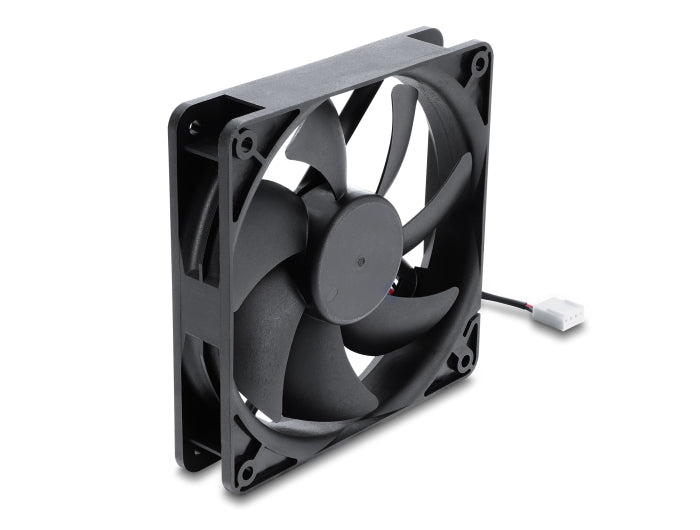 Delock 67453 Axial Fan 48Vdc, 120 X 120 X 25Mm W/ 4 Pin Pwm Fan Connector