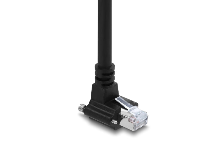 Delock 80965 Gige Camera Cable Rj45 90� 28 Mm Cat.6, 5M