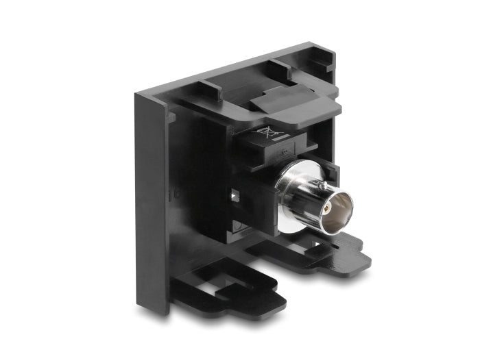 Delock 91962 Easy 45 Module Bnc Female To Bnc Female 50 Ohm Black