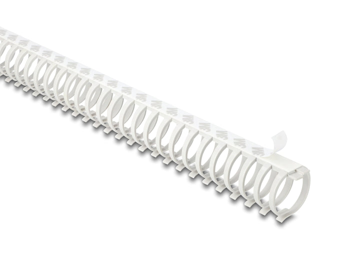 Delock 22073 Cable Duct Flexible Self-Adhesive Screwable 34 X 35 Mm, 50 Cm Long