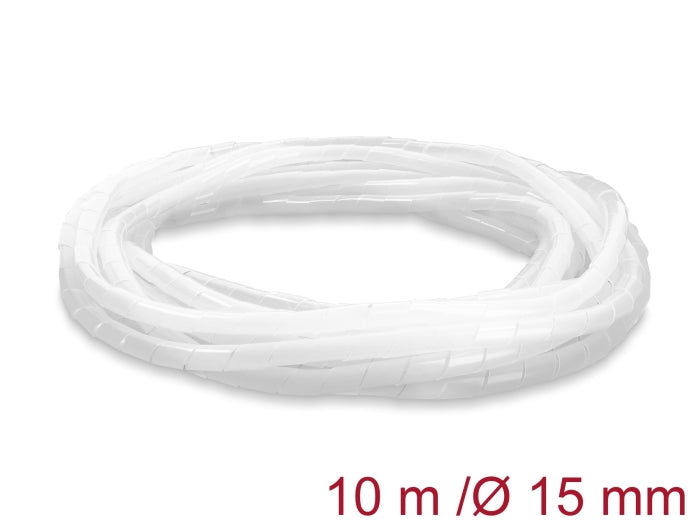 Delock 22080 Spiral Hose 15 Mm Diameter 10 M Transparent