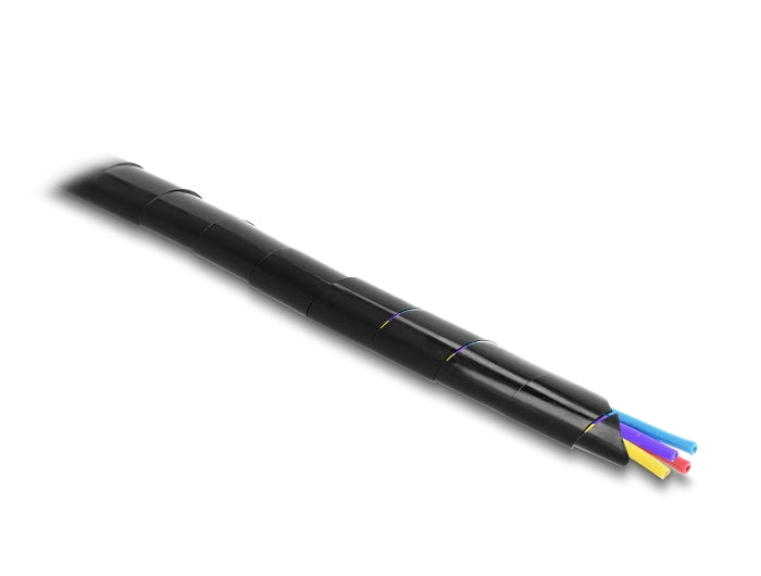Delock 22085 Spiral Hose 15 Mm Diameter 10 M Black
