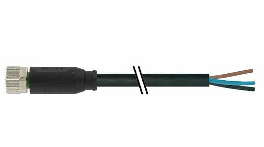 Murrelektronik 7000-08061-6340500 M8 Female 0° With Cable