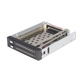 Startech Removable Drive 2X2.5Inch Trayless Hotswap Sata Mobile Rack Backplane