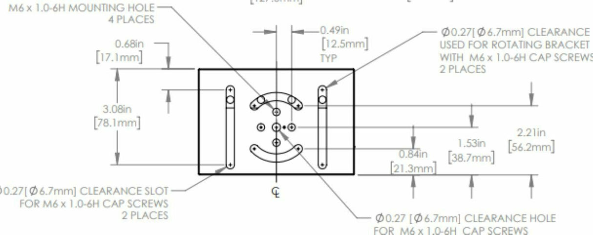 Thorlabs AP90RL/M Large Right-Angle Bracket, M6 Holes