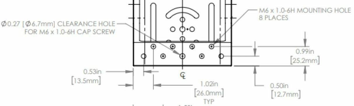 Thorlabs AP90RL/M Large Right-Angle Bracket, M6 Holes