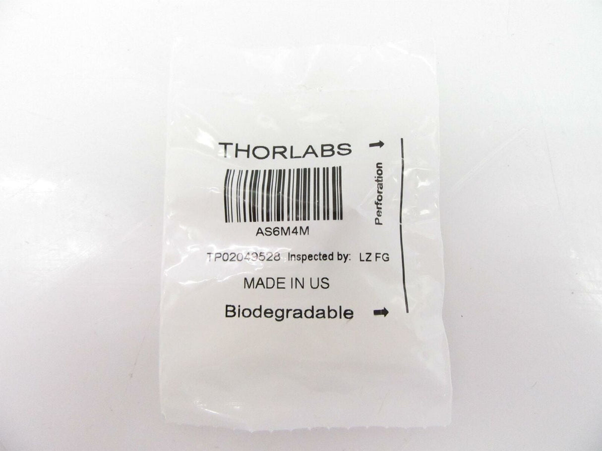 Thorlabs AS6M4M Adapter With Internal M6X1.0-External M4X0.7