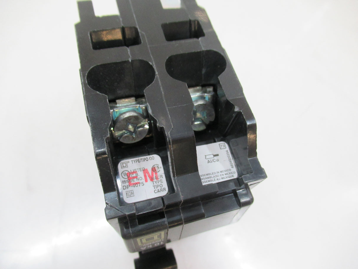 Schneider QO230 2 Pole Miniature Circuit Breaker, 120/240V AC