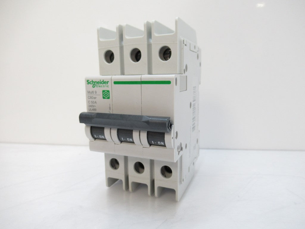 Schneider Electric M9F42350 Multi 9 Miniature Circuit-Breaker 50A, 3 Poles