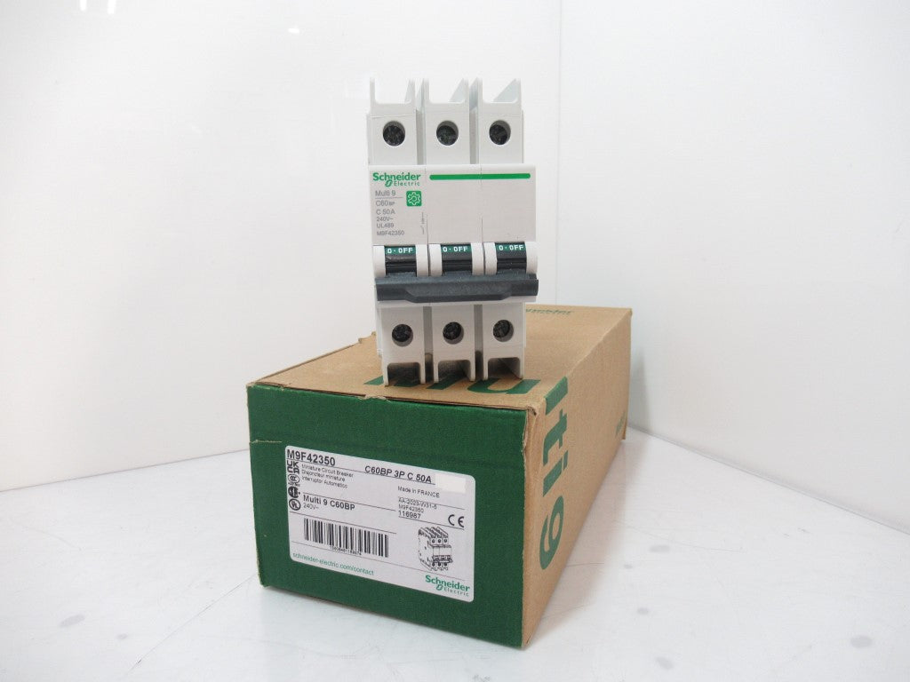 Schneider Electric M9F42350 Multi 9 Miniature Circuit-Breaker 50A, 3 Poles