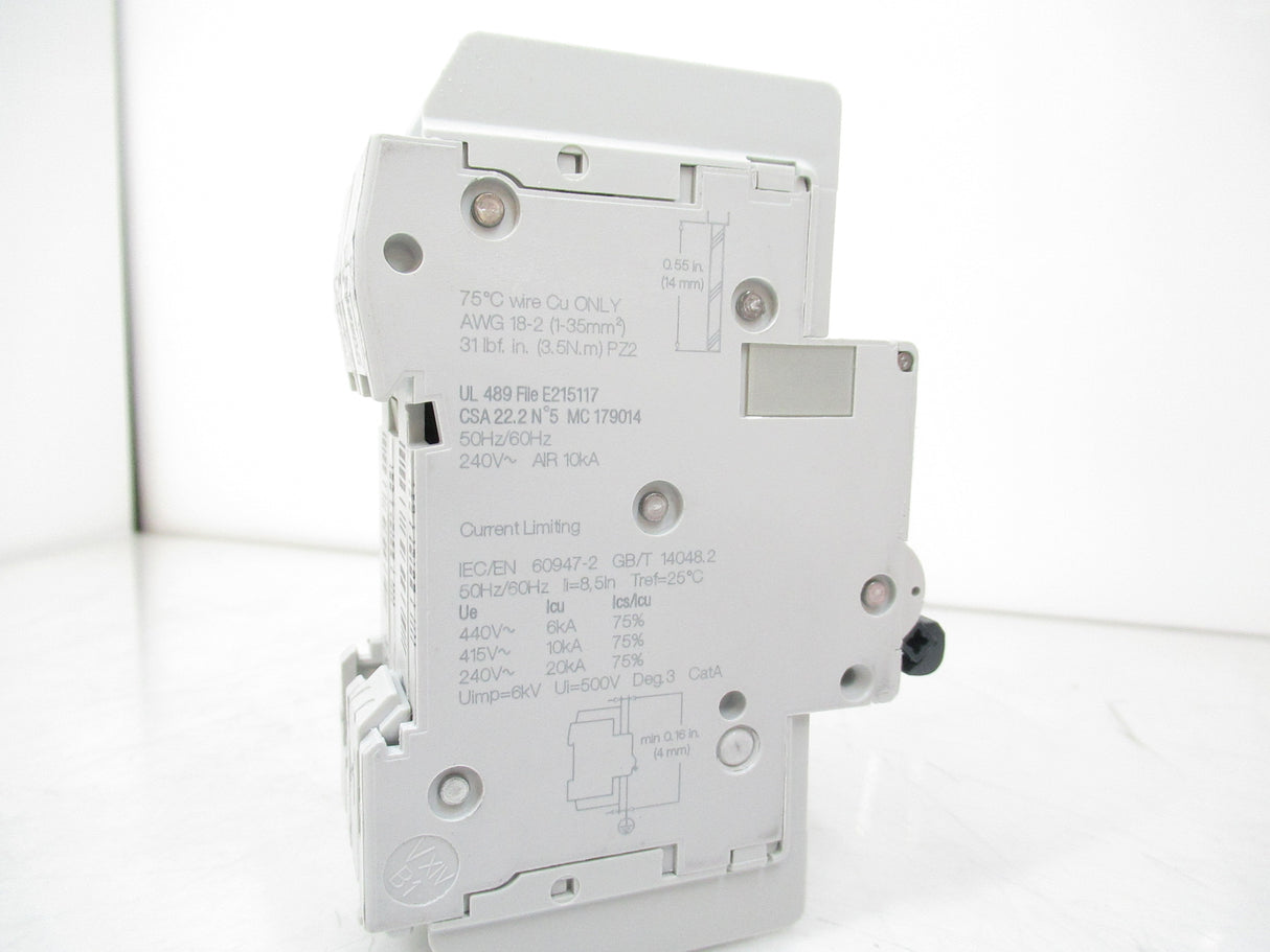 Schneider M9F42245 Multi 9 C60BP 2 Phase Miniature Circuit Breaker, 240V, 45A