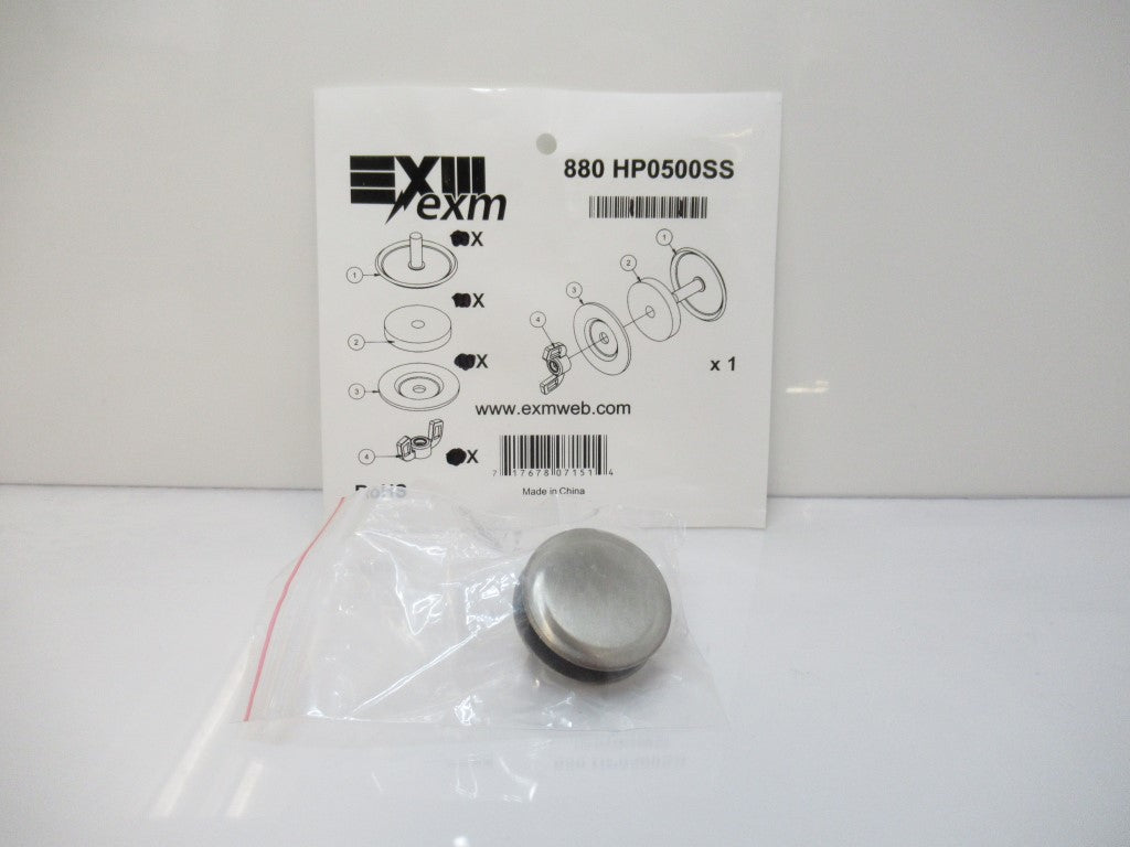 EXM HP50SS 880HP0500SS 1-3/8 inch Stainless Steel Hole Plug
