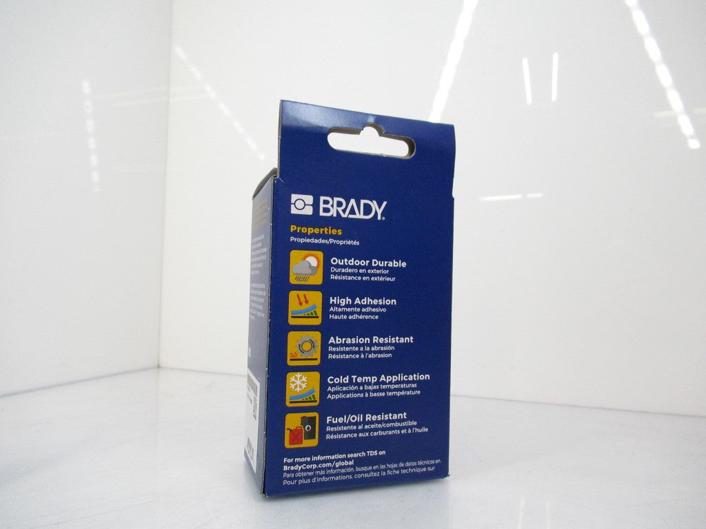 Brady M21-500-595-WT Label Cartridge For BMP21 1/2in