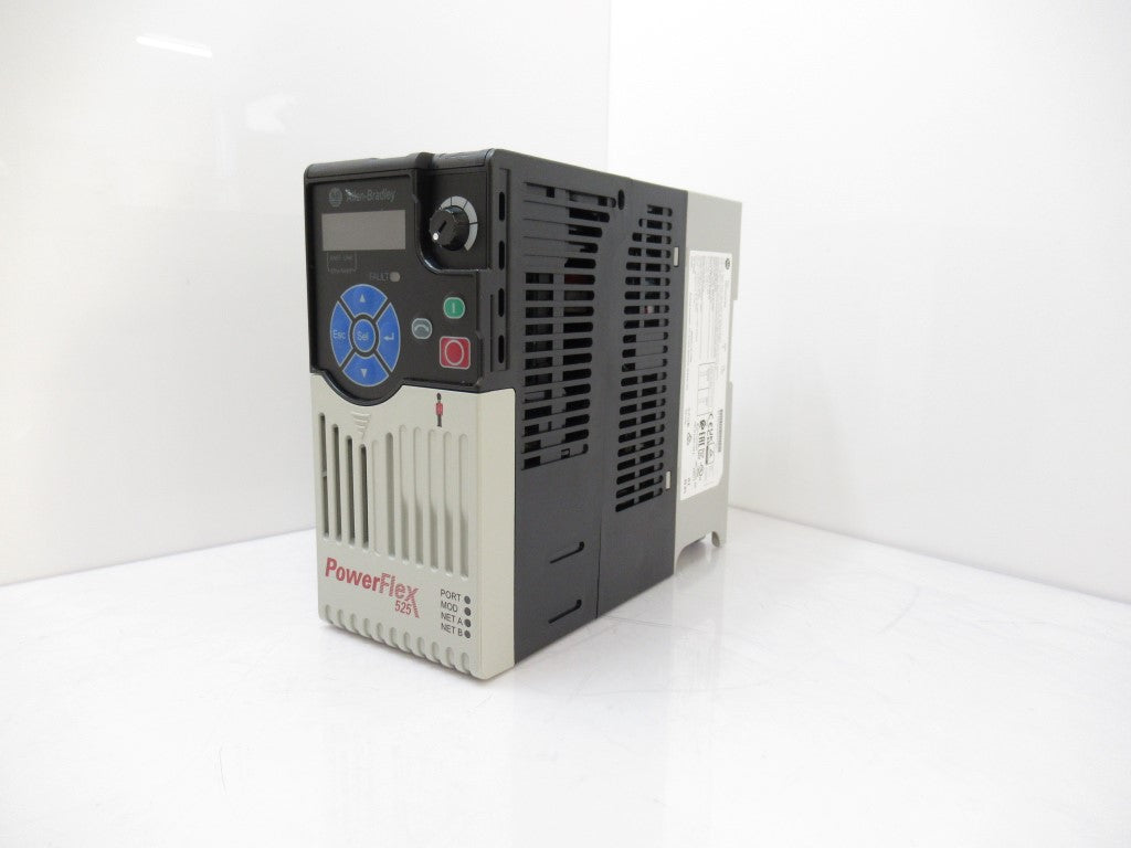 Allen Bradley 25B-D2P3N104 POWERFLEX 525 AC Drive 1 HP 3 Phase, Surplus