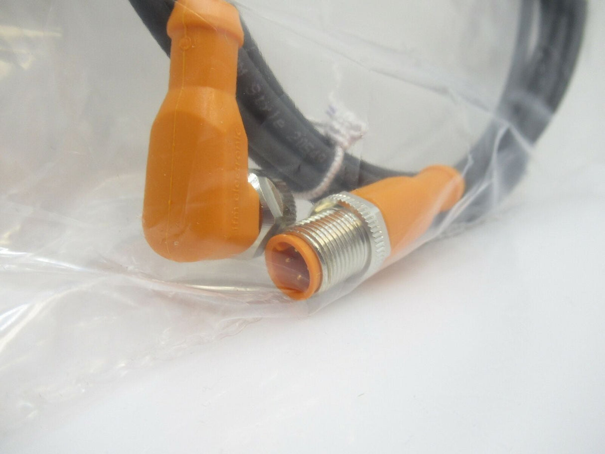 Ifm Electronic EVC101 Patchcord Straight Male To Right Angle Female, 3m