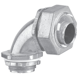 Thomas & Betts CI6706 90Deg Liquid-Tight Connector, 3/4"