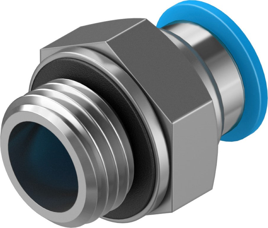 Festo QS-G1/4-8 186099 Push-In Fitting, Lot Of 11